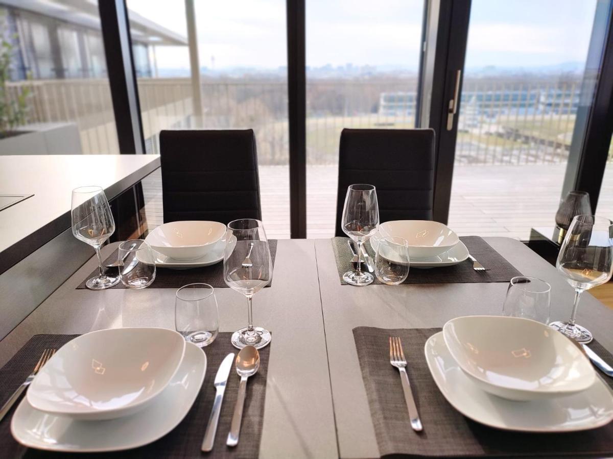 Panorama Apartment Vienna - Free Parking, Sauna & Fitness 외부 사진